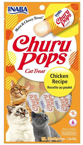 Inaba Churu Pops Chicken Recipe Cat Treat