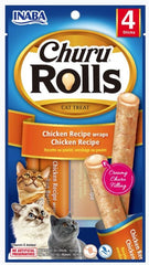 Inaba Churu Rolls Cat Treat Chicken Recipe wraps Chicken Recipe