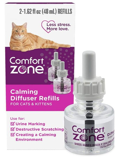 Comfort Zone Calming Diffuser Refills For Cats and Kittens