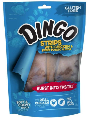 Dingo Strips Chicken and Sweet Potato Dog Treats