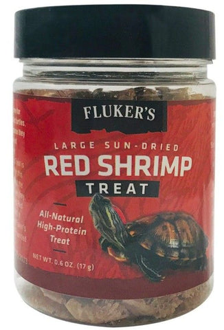 Flukers Sun-Dried Large Red Shrimp Treat