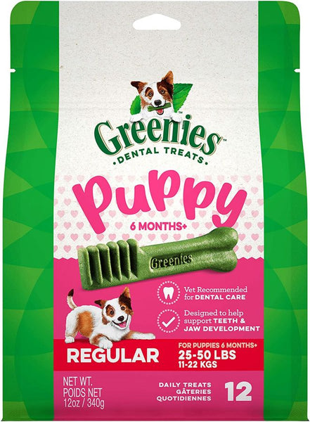 Greenies Puppy Regular Dental Dog Treats