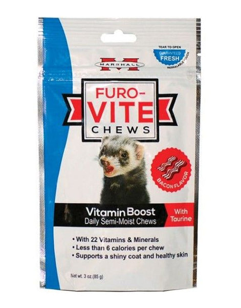 Marshall Furo-Vite Chews Vitamin Boost Daily Chews Bacon Flavor