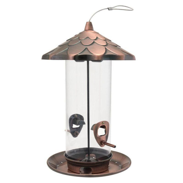 More Birds Copper Acorn Wild Bird Seed Feeder