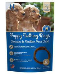 N-Bone Puppy Teething Rings Peanut Butter Flavor