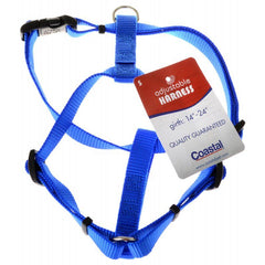 Tuff Collar Nylon Adjustable Harness - Blue