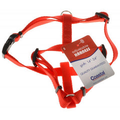 Tuff Collar Nylon Adjustable Harness - Red