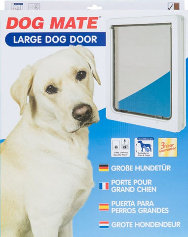 Dog Mate Multi Insulation Dog Door - White