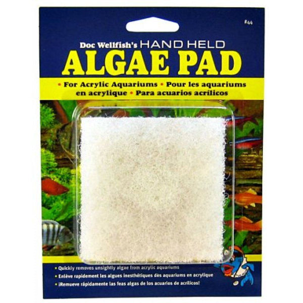 API Doc Wellfish's Hand Held Algae Pad for Acrylic Aquariums