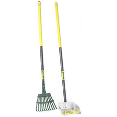 Flexrake The Scoop - Poop Scoop & Steel Rake with  Wood Handle