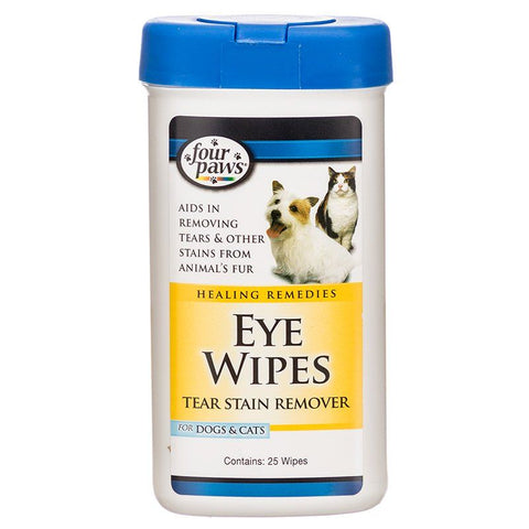 Four Paws Eye Wipes for Dogs & Cats