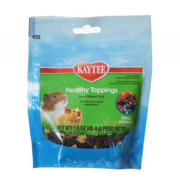 Kaytee Fiesta Healthy Toppings Mixed Fruit - Small Animals