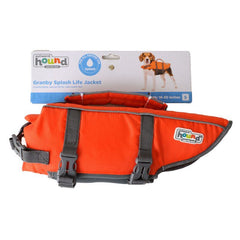 Outward Hound Pet Saver Life Jacket - Orange & Black