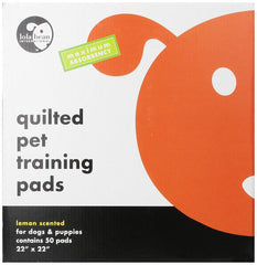 Lola Bean Quilted Pet Training Pads - Lemon Scent