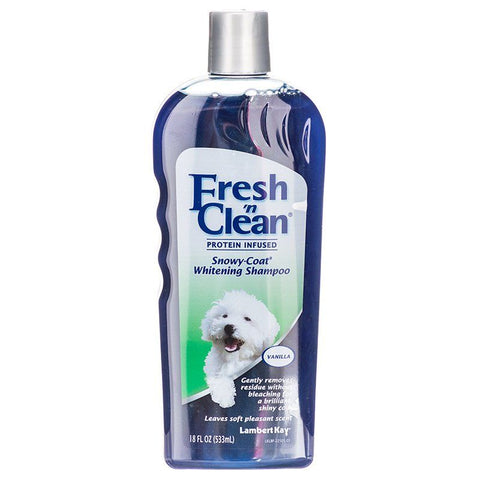 Fresh 'n Clean Snowy Coat Whitening Shampoo - Sweet Vanilla Scent