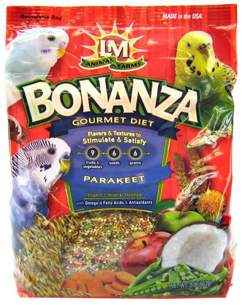 LM Animal Farms Bonanza Parkeet Gourmet Diet