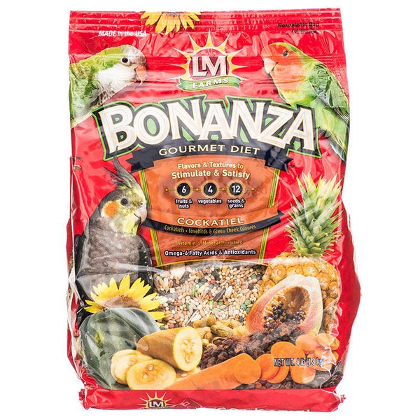 LM Animal Farms Bonanza Cockatiel Gourmet Diet