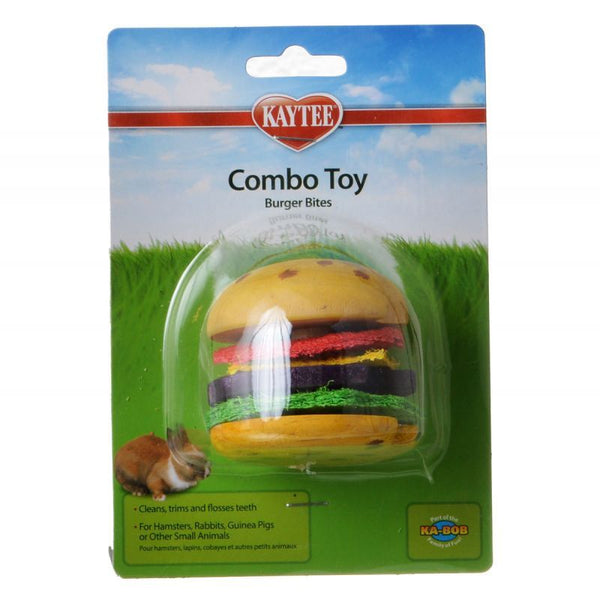 Kaytee Combo Toy - Burger Bites