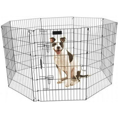 Precision Pet Ultimate Play Yard Exercise Pen - Black