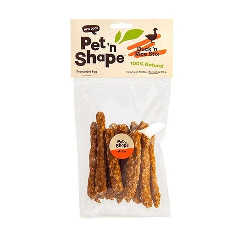 Pet 'n Shape Duck 'n Rice Stix Dog Treats