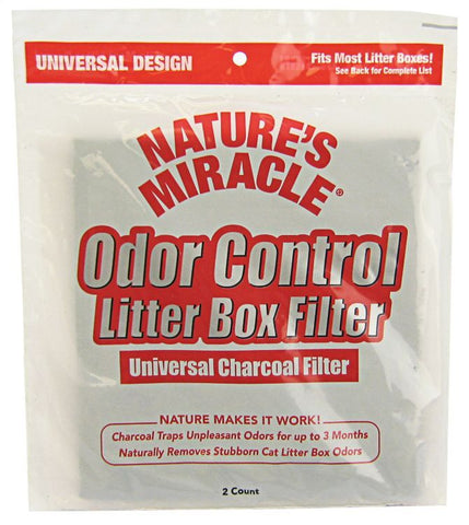 Nature's Miracle Odor Control Litter Box Filter