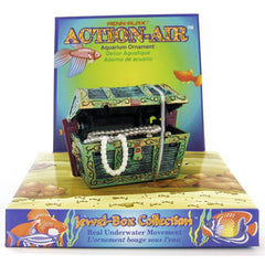 Penn Plax Action Aerating Mini Treasure Chest