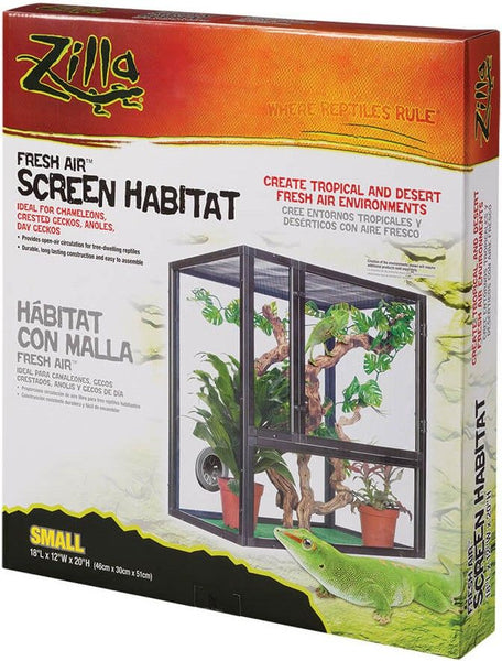 Zilla Fresh Air Screen Habitat