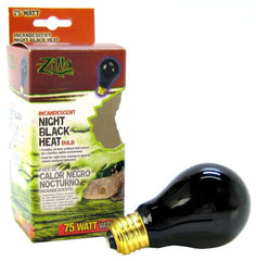 Zilla Night Time Black Light Incandescent Heat Bulb