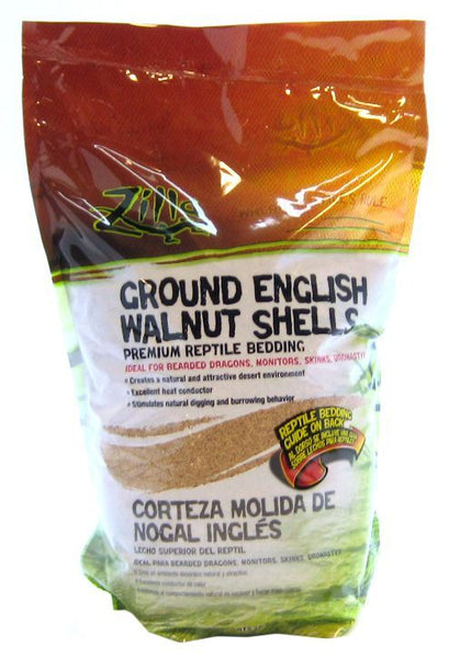 Zilla Desert Blend Ground English Walnut Shells Reptile Bedding