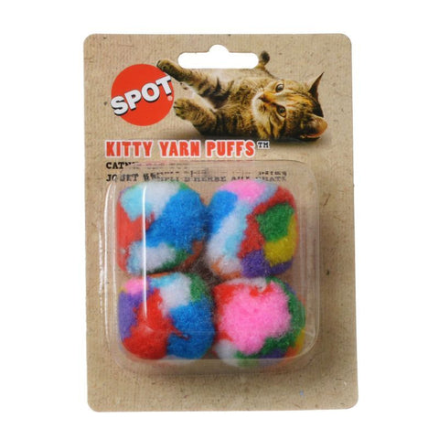 Spot Spotnips Yarn Puffballs Cat Toys