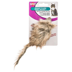 Spot Fur Mouse Cat Toy - Assorted