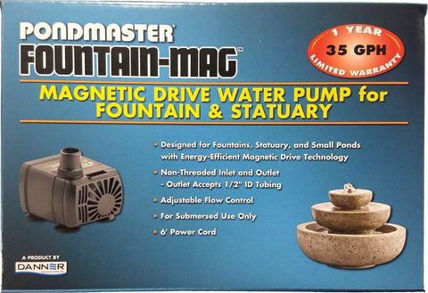 Pondmaster Pond-Mag Magnetic Drive Utility Pond Pump