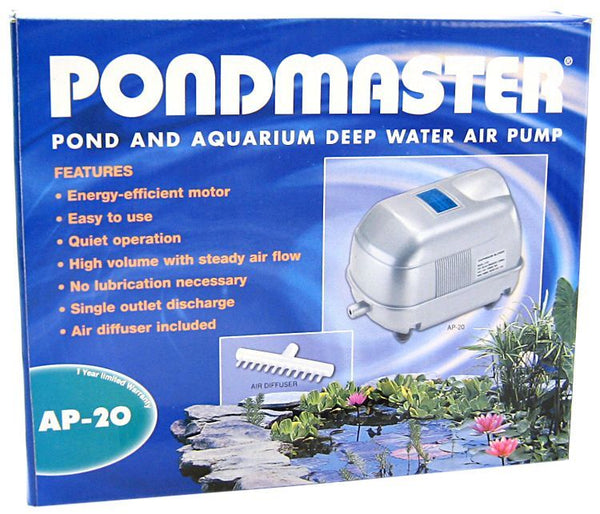 Pondmaster Pond & Aquarium Deep Water Air Pump