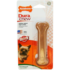 Nylabone Dura Chew Durable Dog Bone - Bacon Flavor