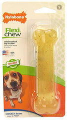 Nylabone Flexi Chew Dog Bone - Chicken Flavor