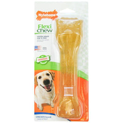 Nylabone Flexi Chew Dog Bone - Chicken Flavor