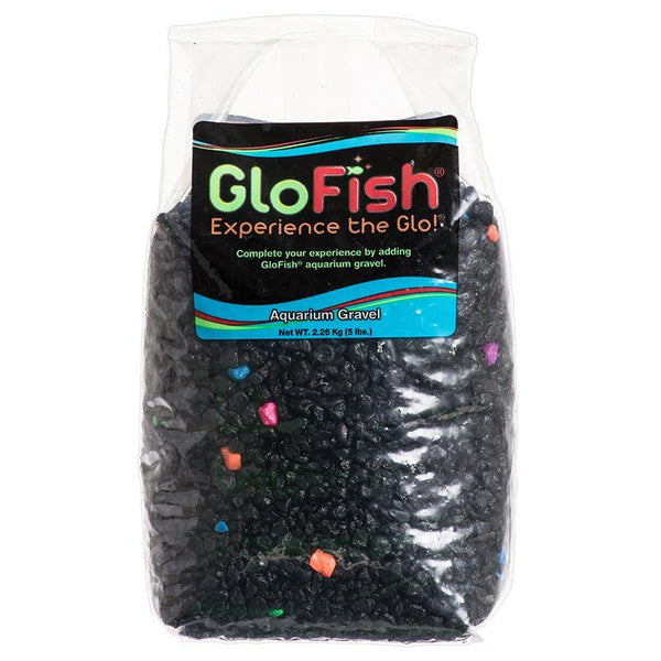 GloFish Aquarium Gravel - Black & Flourescent Mix