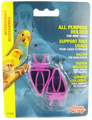 Living World All Purpose Holder for Bird Cages - Plastic