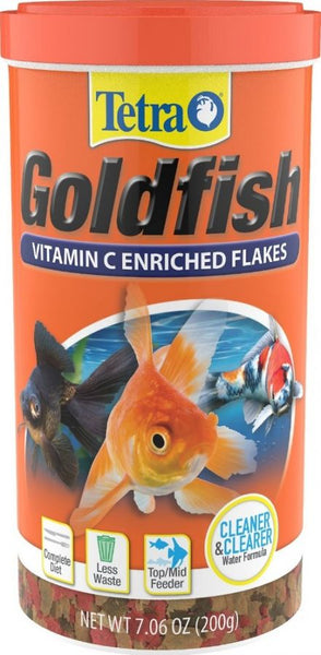 Tetra Goldfish Vitamin C Enriched Flakes