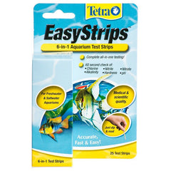 Tetra EasyStrips 6 in 1 Ammonia Aquarium Test Strips