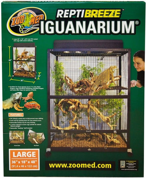 Zoo Med ReptiBreeze IguanArium Habitat