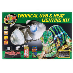 Zoo Med Tropical UVB & Heat Lighting Kit