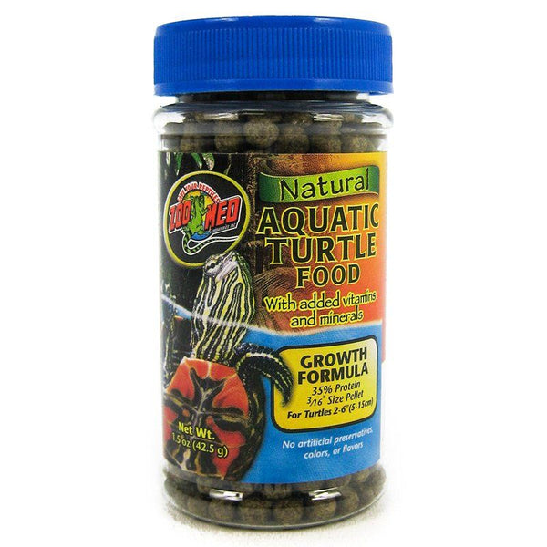 Zoo Med Natural Aquatic Turtle Food - Growth Formula Pellets