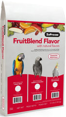 ZuPreem FruitBlend Flavor Bird Food for Parrots & Conures