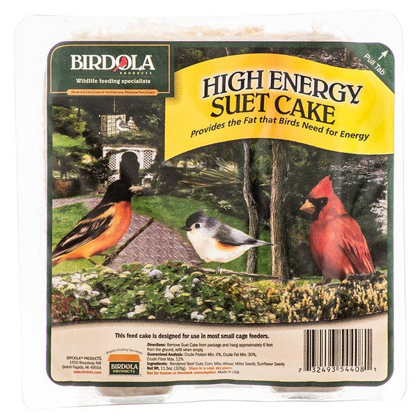 Birdola High Energy Suet Cake