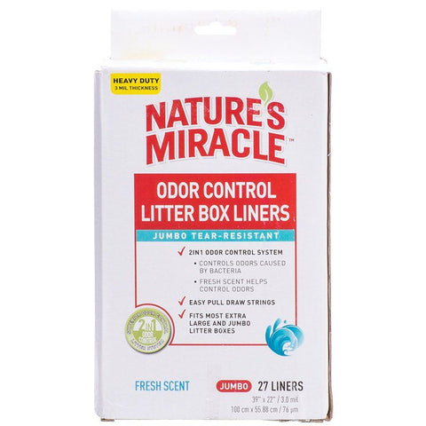 Nature's Miracle Odor Control Litter Box Liners