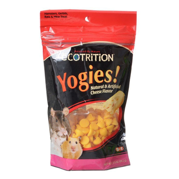 Ecotrition Yogies Hamster, Gerbil & Rat Treat - Cheese Flavor