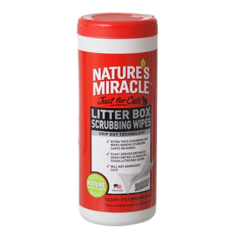 Nature's Miracle Just For Cats Litter Box Wipes