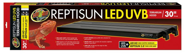 Zoo Med Reptisun LED UVB High Output Terrarium Hood