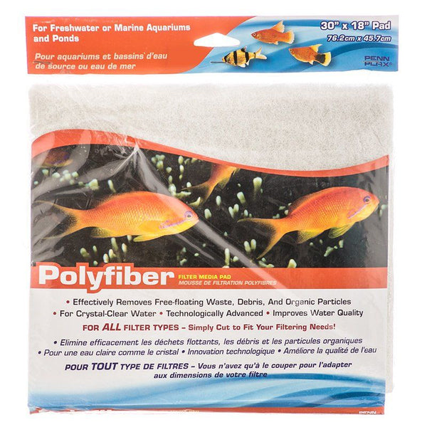 Penn Plax Polyfiber Filter Media Pad